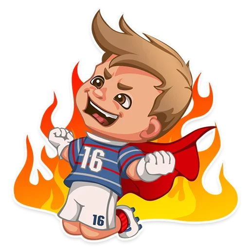 😚 Стикер «Football guy» для Telegram