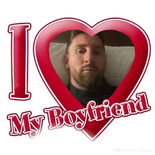 ❤️ Стикер «футбольчик» для Telegram