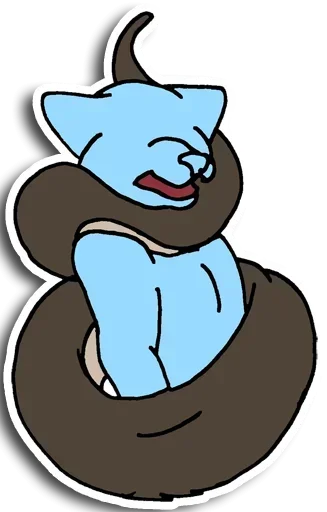 🤨 Стикер «Foot Fluffy» для Telegram