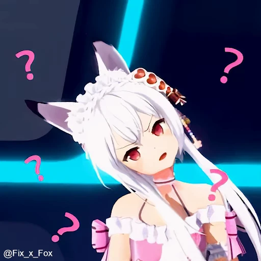 ❓ Стикер «Лучшие аниму тян» для Telegram