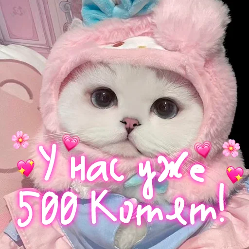 😺 Стикер «My kitties» для Telegram