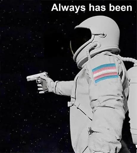 👩‍🚀 Стикер «На все случаи жизне» для Telegram