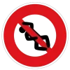 Стикер 17 Запрещ.знак