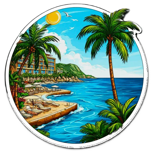 🗺 Стикер «Тусуйся правильно» для Telegram
