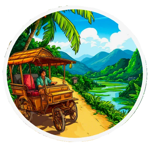 ⛰ Стикер «Тусуйся правильно» для Telegram