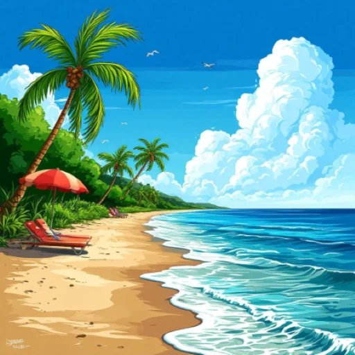 🏝 Стикер «Тусуйся правильно» для Telegram