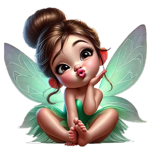 🧚‍♀️ Стикер «Forest Fairy» для Telegram