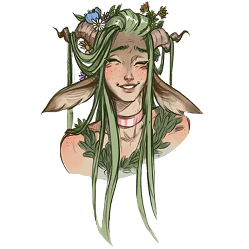 🦌 Стикер «Forest Fairy» для Telegram