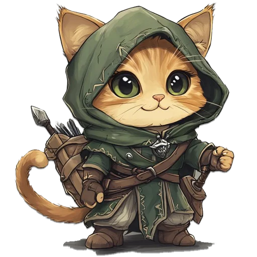 😻 Стикер «Forest Fairy» для Telegram