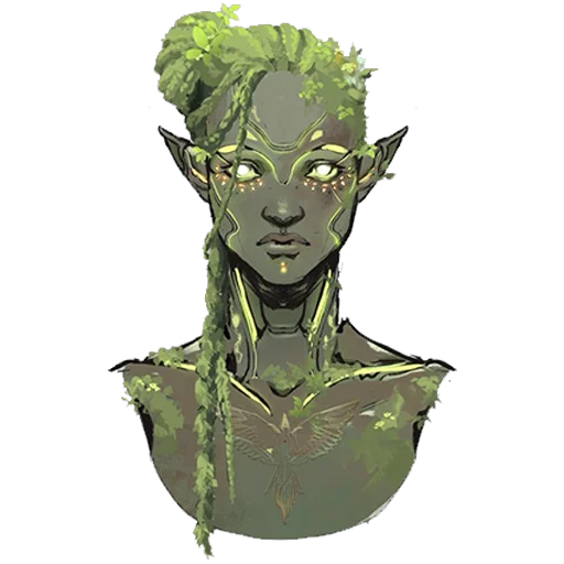 🌳 Стикер «Forest Fairy» для Telegram