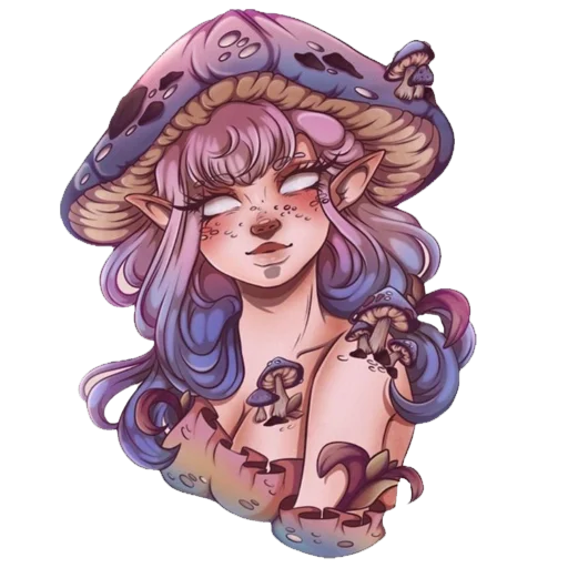 🍄 Стикер «Forest Fairy» для Telegram