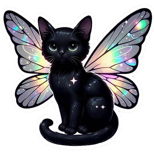 🐈‍⬛ Стикер «Forest Fairy» для Telegram