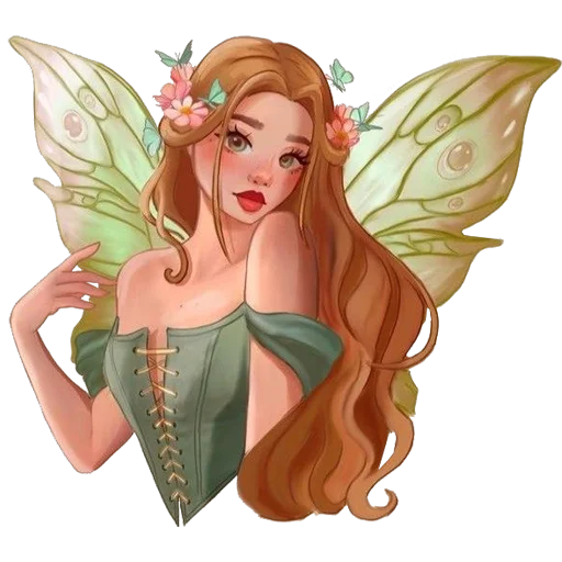 🧚‍♀️ Стикер «Forest Fairy» для Telegram