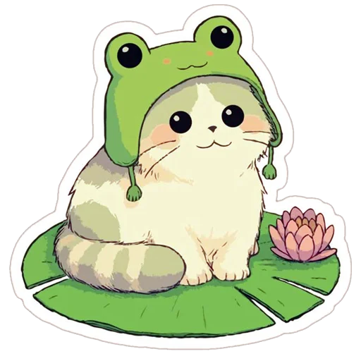 🐱 Стикер «Forest Fairy» для Telegram