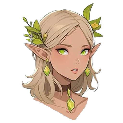 Стикерпак «Forest Fairy» для Telegram — обложка