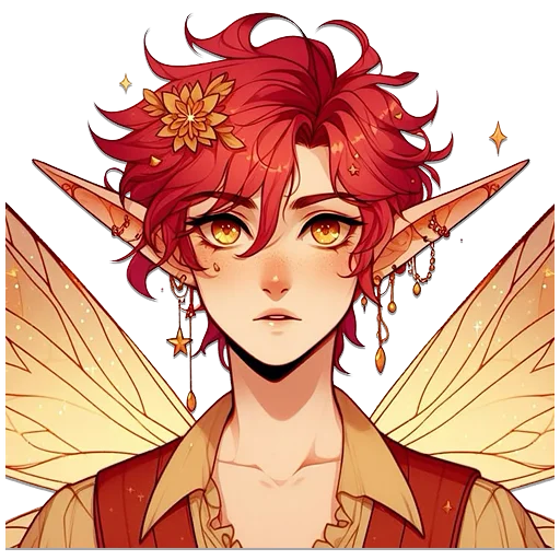 ❤️ Стикер «Forest Fairy» для Telegram