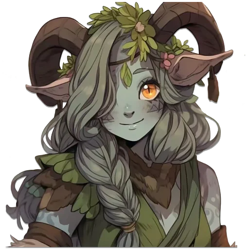 🐐 Стикер «Forest Fairy» для Telegram