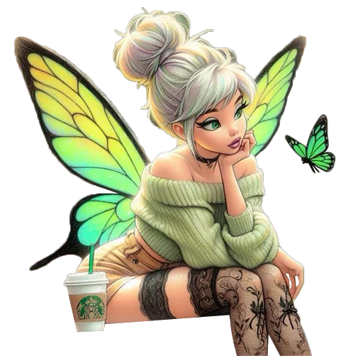 🧚‍♀️ Стикер «Forest Fairy» для Telegram