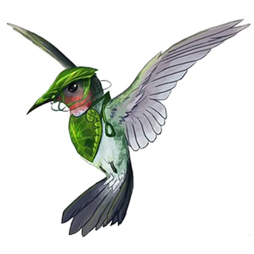 🦚 Стикер «Forest Fairy» для Telegram