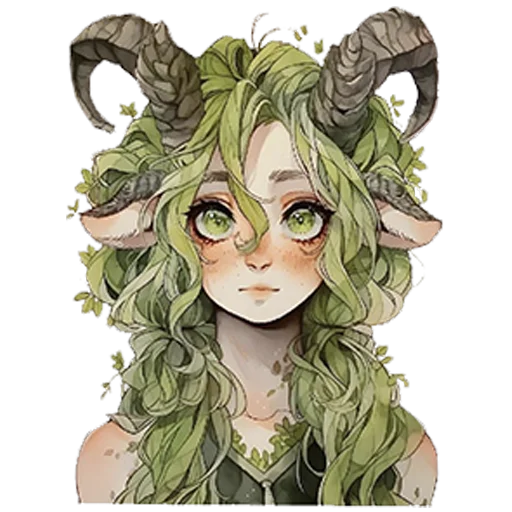 🐏 Стикер «Forest Fairy» для Telegram