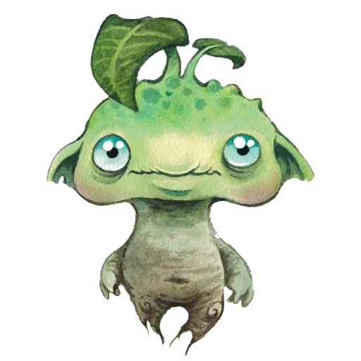 💚 Стикер «Forest Fairy» для Telegram