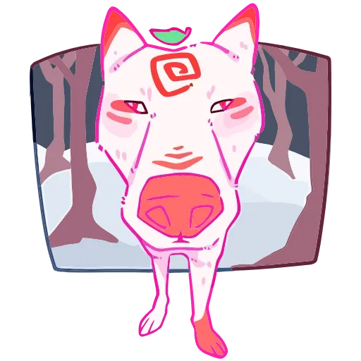 🐺 Эмодзи «Лесная парочка» для Telegram