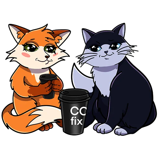 ☕ Стикер «Linn» для Telegram