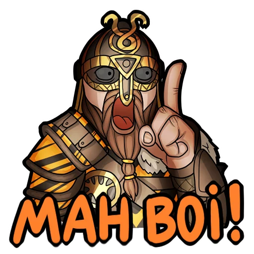 ☝ Стикер «For Honor» для Telegram
