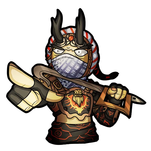 👈 Стикер «For Honor» для Telegram