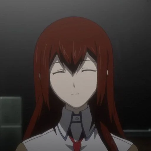 😊 Стикер «Kurisu Makise» для Telegram