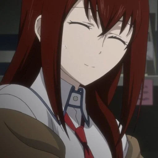 😊 Стикер «Kurisu Makise» для Telegram
