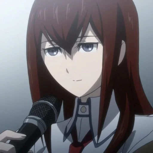 😏 Стикер «Kurisu Makise» для Telegram
