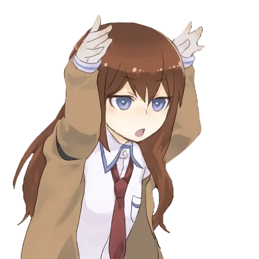 🦌 Стикер «Kurisu Makise» для Telegram