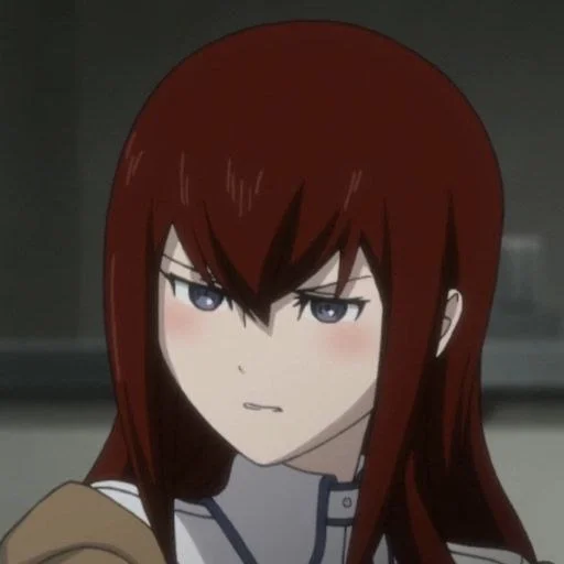 😳 Стикер «Kurisu Makise» для Telegram