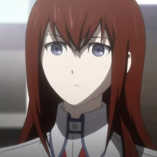 😳 Стикер «Kurisu Makise» для Telegram