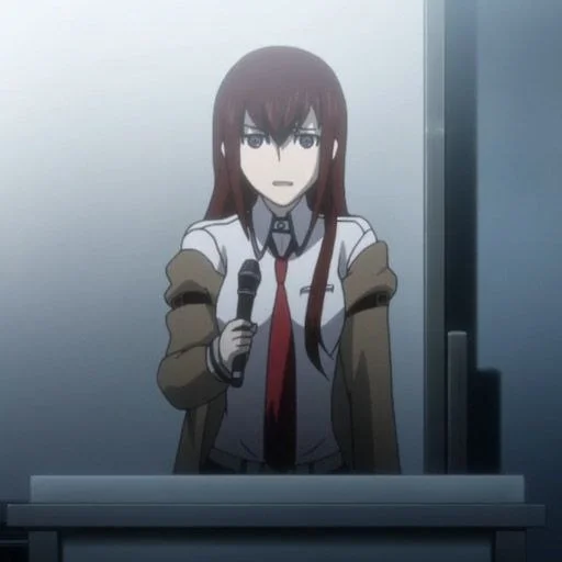 😅 Стикер «Kurisu Makise» для Telegram