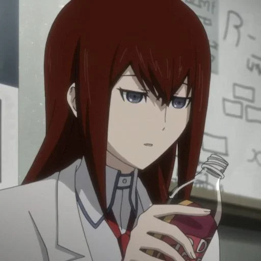 😐 Стикер «Kurisu Makise» для Telegram