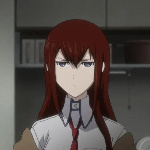 😑 Стикер «Kurisu Makise» для Telegram