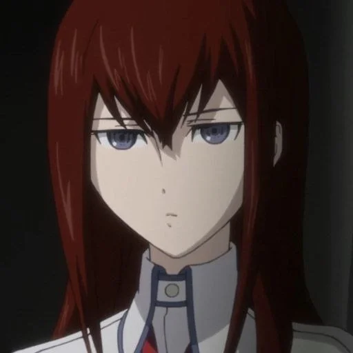 😑 Стикер «Kurisu Makise» для Telegram