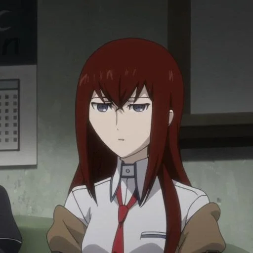 😒 Стикер «Kurisu Makise» для Telegram