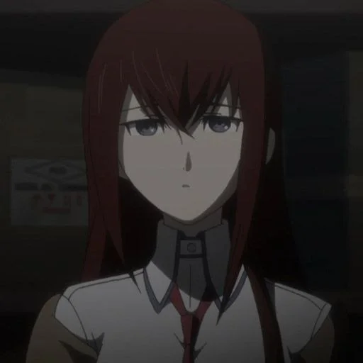 😐 Стикер «Kurisu Makise» для Telegram