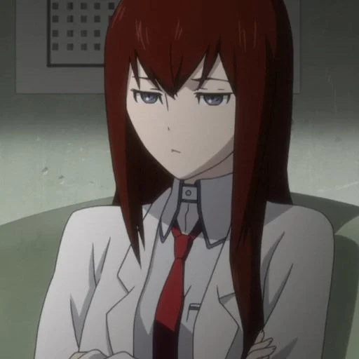 😒 Стикер «Kurisu Makise» для Telegram