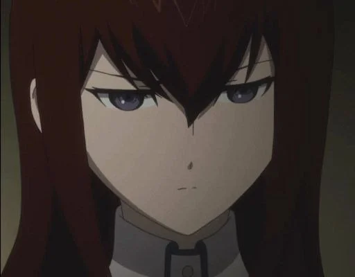😑 Стикер «Kurisu Makise» для Telegram