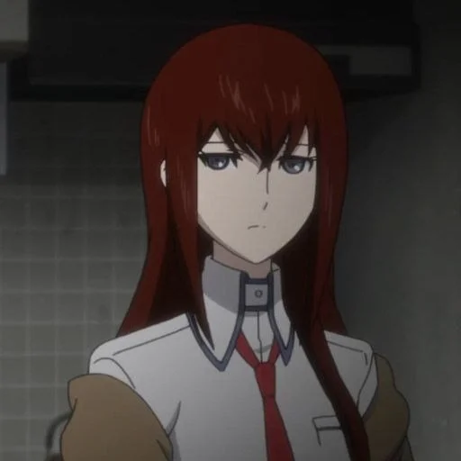 😑 Стикер «Kurisu Makise» для Telegram