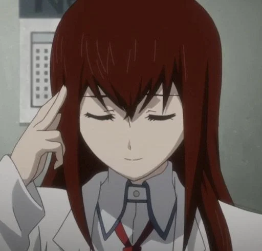 😏 Стикер «Kurisu Makise» для Telegram