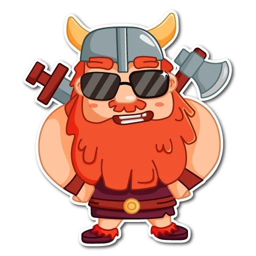 Стикерпак Viking для Telegram — скачать
