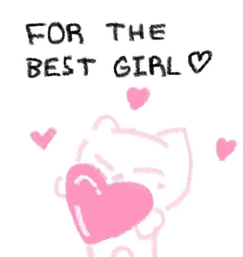 💕 Стикер «for love» для Telegram