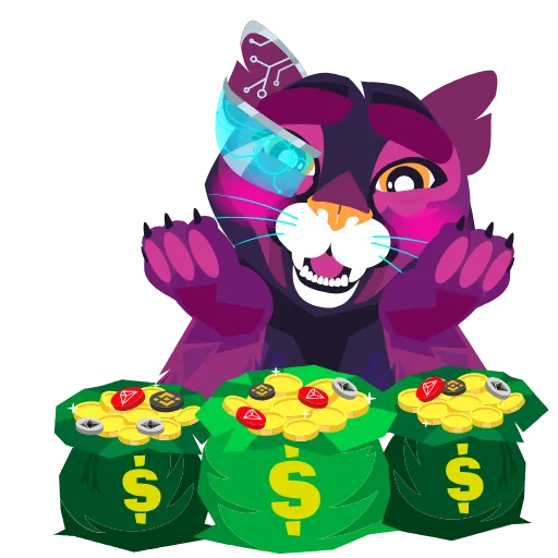 💰 Стикер «forsageio_official» для Telegram
