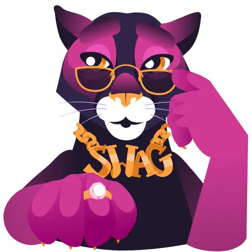 🤩 Стикер «FORSAGE.io» для Telegram