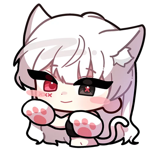 Стикерпак Random Chibi для Telegram — скачать